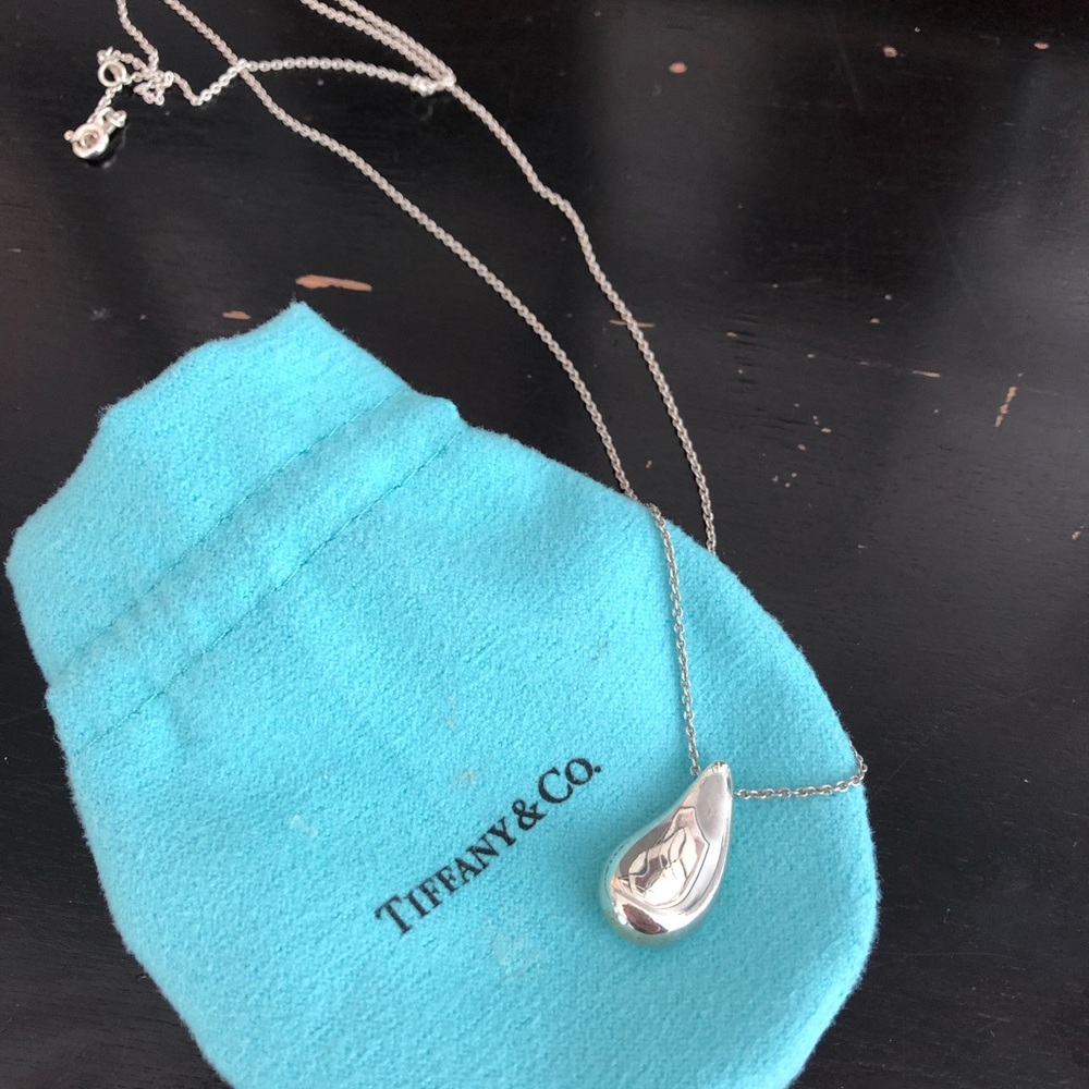 Tiffany Elsa Peretti Large Teardrop Pendant